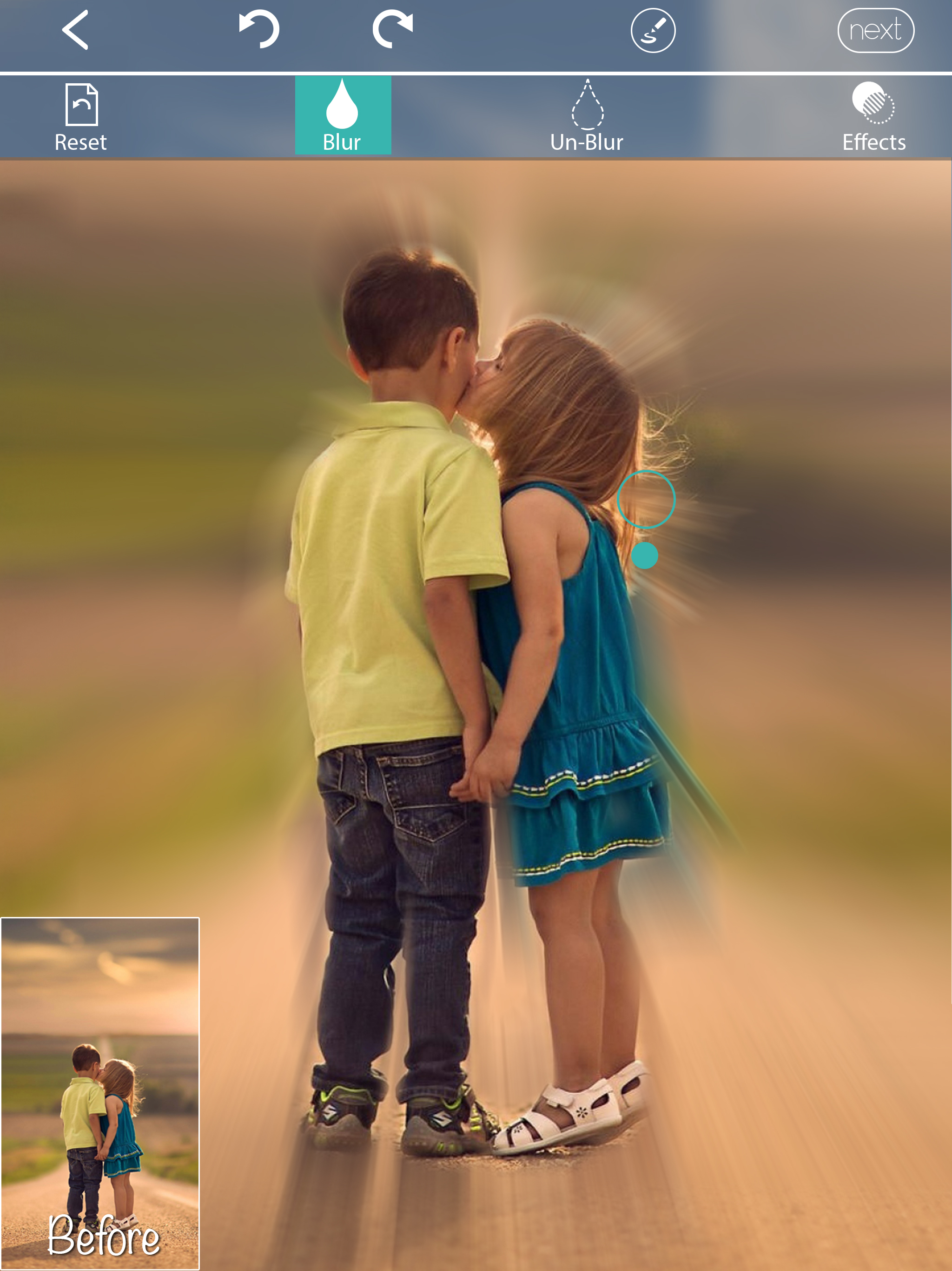 Blur Background & Color Splash Pic Filter Editor