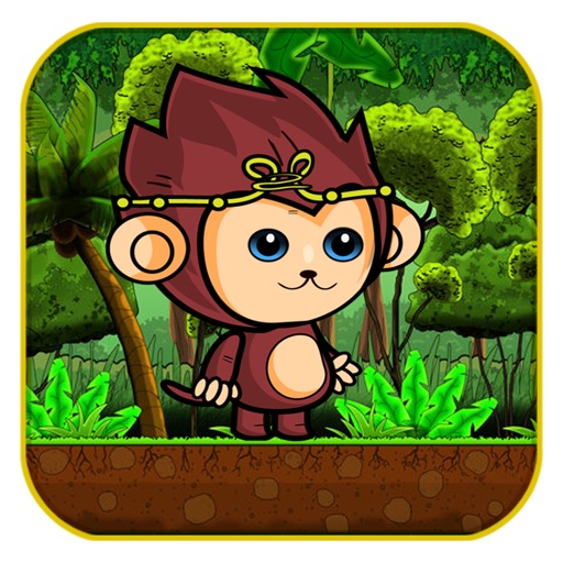 Jungle monkey run run iOS App