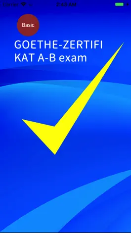 Game screenshot GOETHE-ZERTIFIKAT A-B exam mod apk