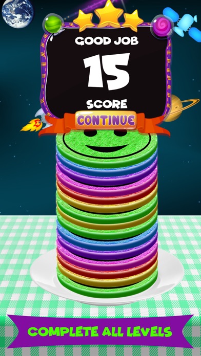 Galaxy Pancake Tower - Flip screenshot 4