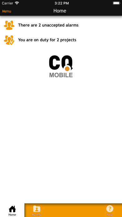 CQ-Mobile app screenshot 2