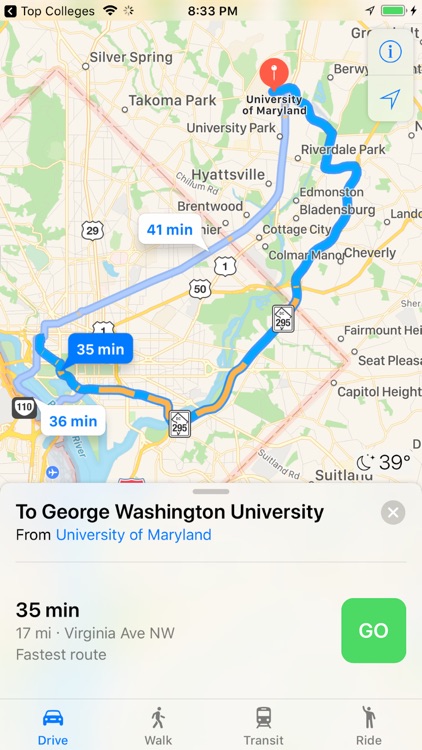 Washington DC's Top Colleges screenshot-4