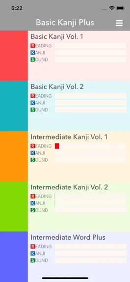Game screenshot Basic Kanji Plus mod apk