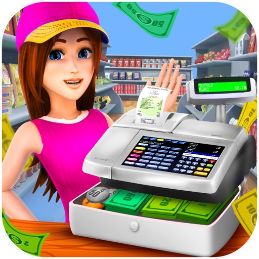 Supermarket Cash Register Icon