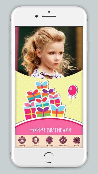B'day Celebration Card Photo Frame Screenshot
