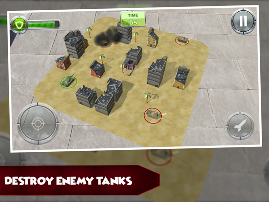 AR Tank Wars iPad screenshot