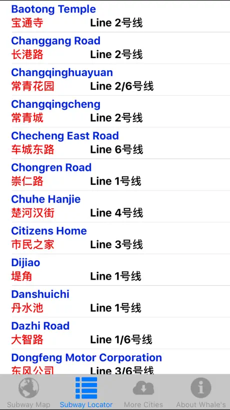 Wuhan Metro Map