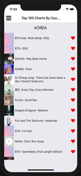 Game screenshot Awesome Top 100 Music Charts hack