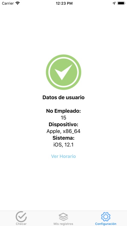 Checador Laboral screenshot-3