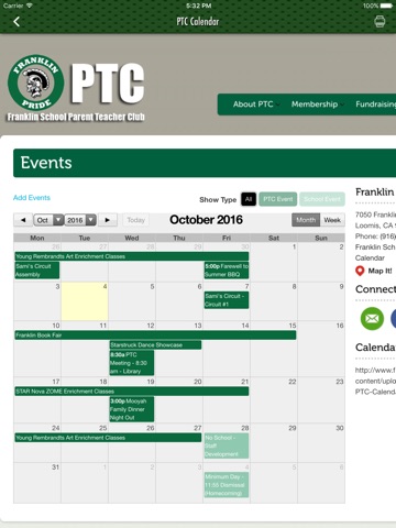 Franklin School & PTC screenshot 2