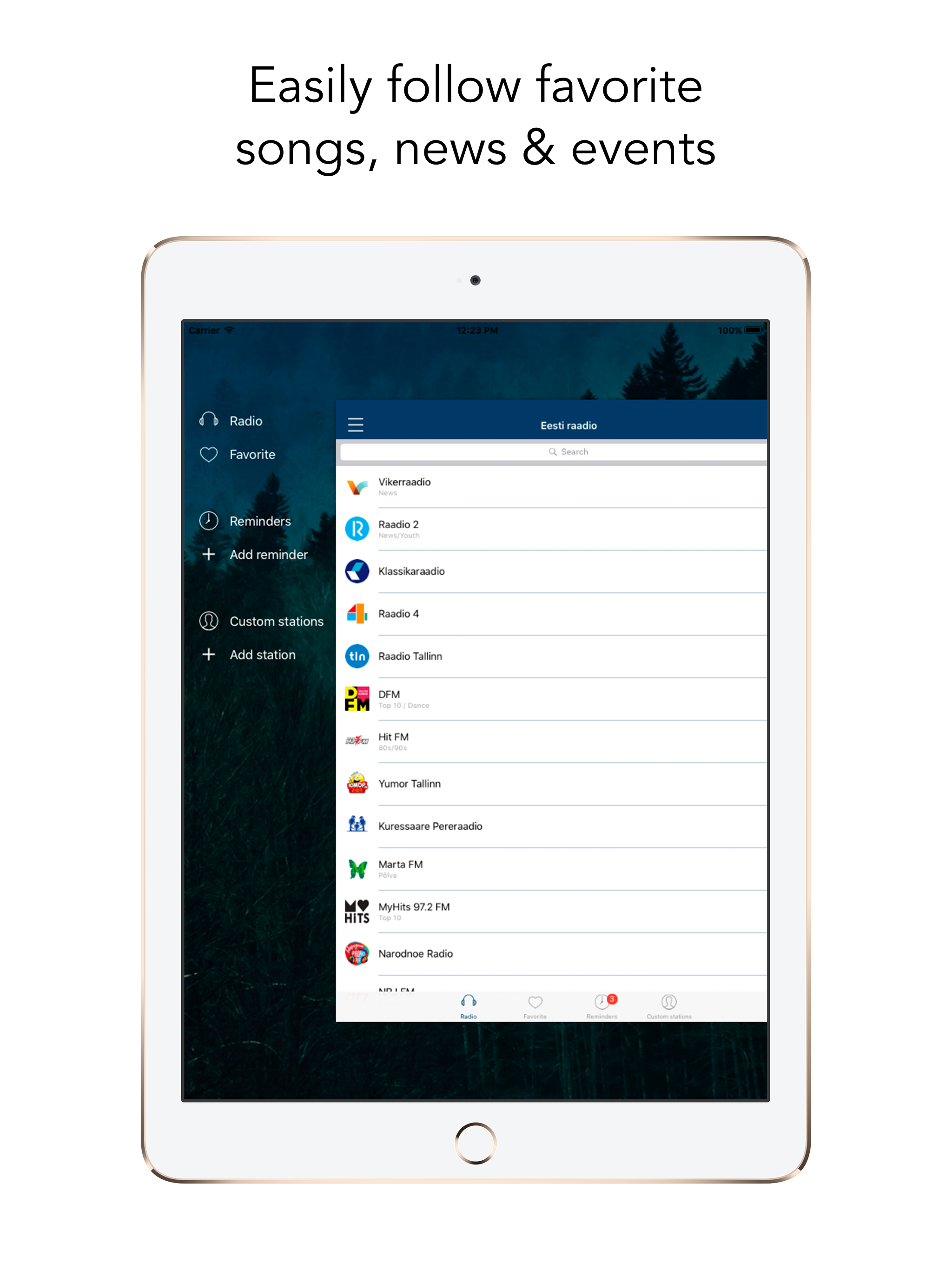 Eesti raadio - Estonian radio screenshot 7
