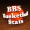 This application was designed to track statistics for one player during a game
