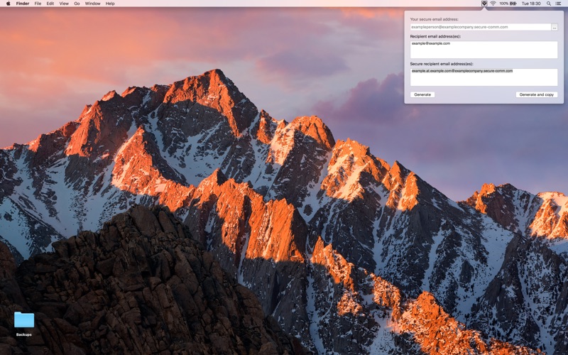 SecureMail screenshot