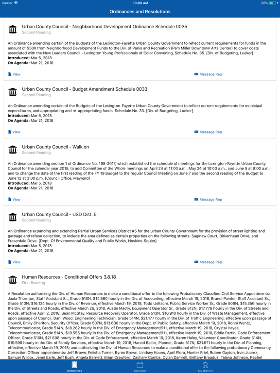 LexApp - for Lexington, KY iPad screenshot
