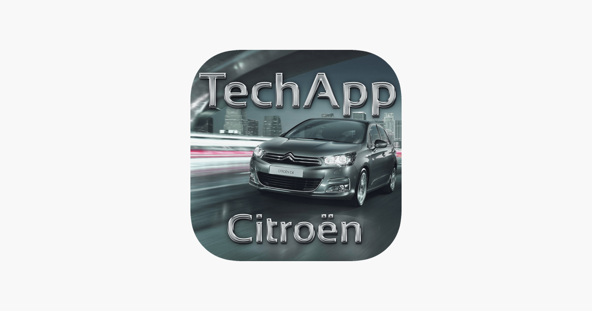 TechApp for Citroën on the App Store