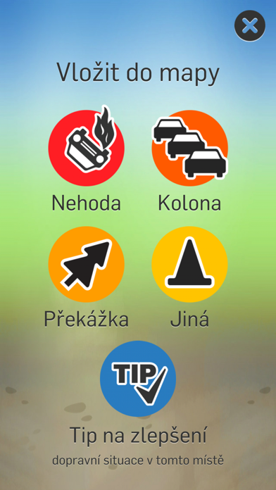 Dopravní informace Screenshot
