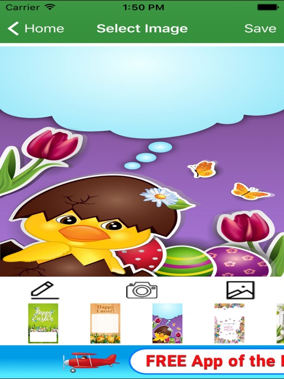 Screenshot #4 pour New Easter Greeting Card Maker