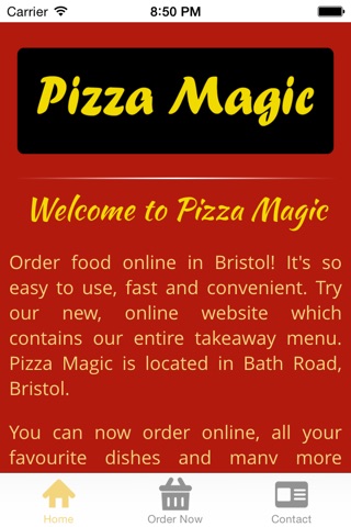 Pizza Magic Bristol screenshot 2