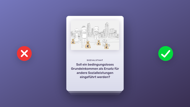 WahlSwiper Screenshot