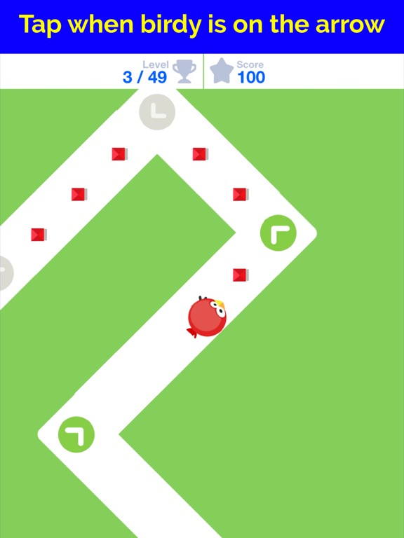 Screenshot #4 pour Birdy Way - 1 tap fun game