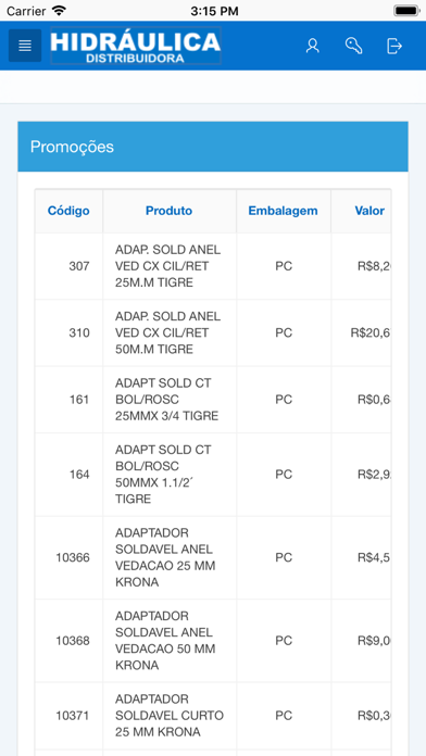 Hidráulica Distribuidora screenshot 3