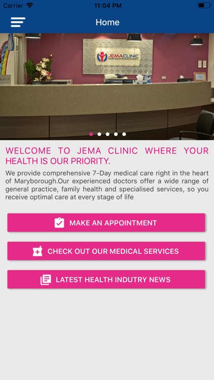 Jema Clinic App