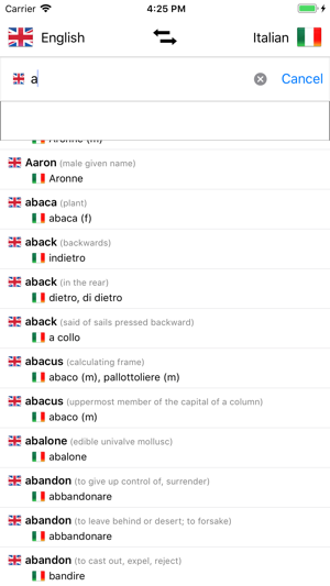 Italian Dictionary - English(圖4)-速報App