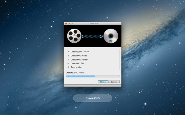 ‎Super DVD Creator Burner Screenshot