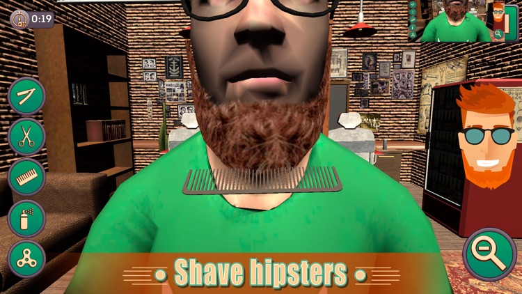 Barbershop Beard Shaving Salon