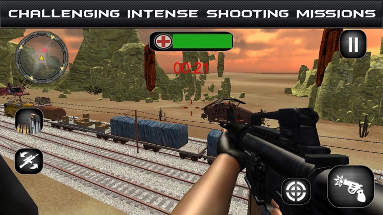 Sniper Shooter Train Battle