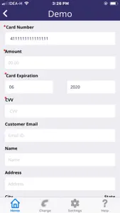 Merchant Account screenshot #4 for iPhone