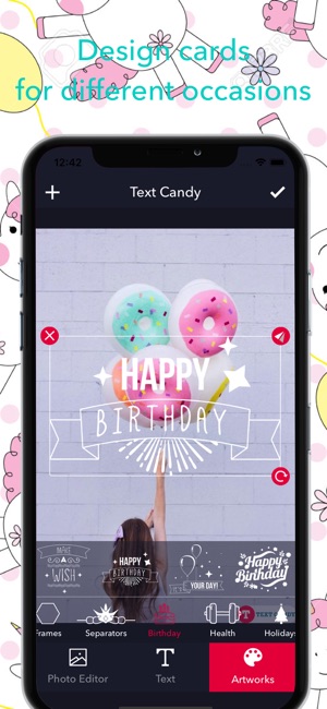 Text Candy - Text on Photo