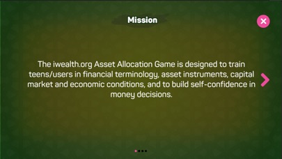 iWealth Asset Allocation Game screenshot 2