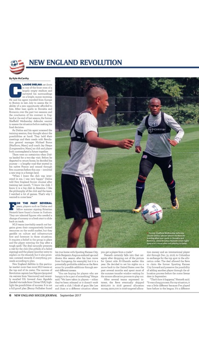 Screenshot #3 pour New England Soccer Journal