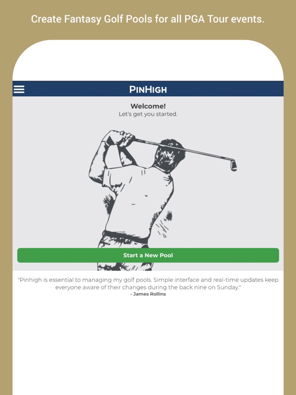 Screenshot #4 pour PinHigh - Fantasy Golf