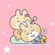 Cute Rabbit Love Animated app icon - Stickers app for iPhone