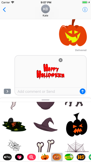 Happy Halloween Magical Emojis(圖3)-速報App