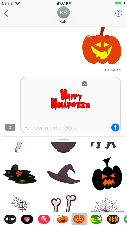 Happy Halloween Magical Emojis