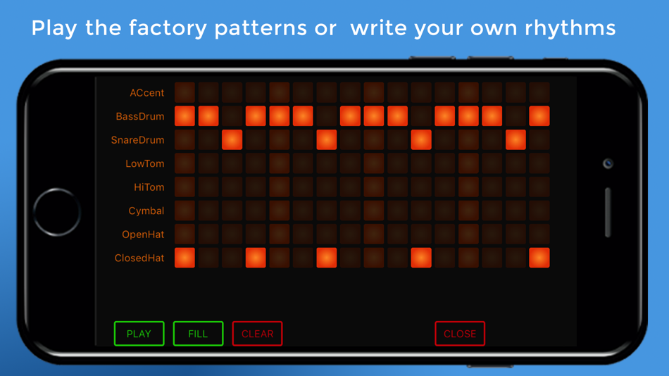 #2. EGDR606 - 606 Drum Machine (iOS) 由: Elliott Garage