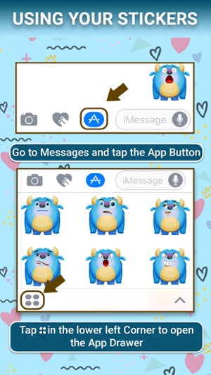 Monster : Animated Stickers(圖1)-速報App