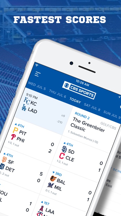 CBS Sports Scores & News screenshot-0