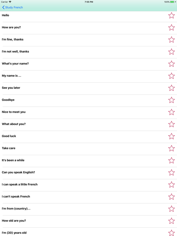 Screenshot #4 pour Study French