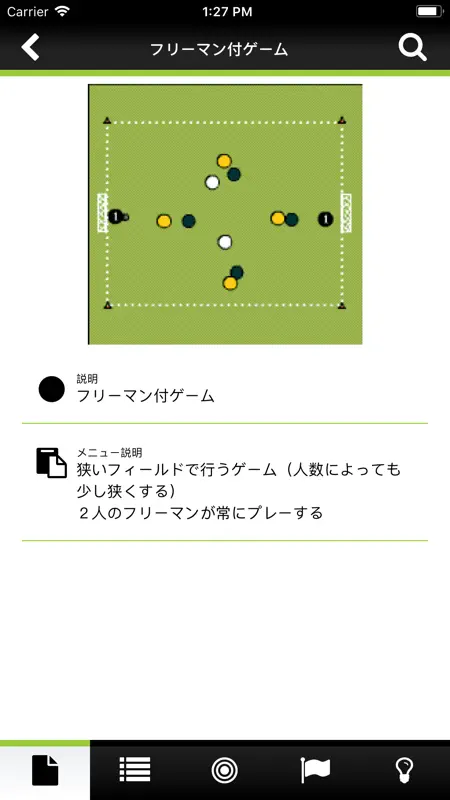 育成年代における練習メニュー screenshot 1 of 4