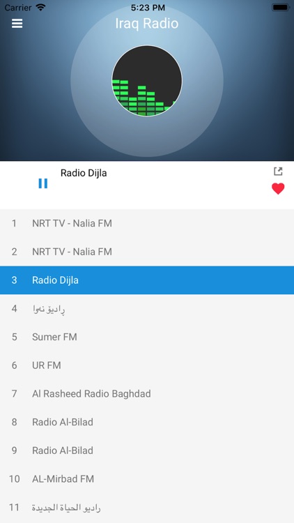 Iraq Radio Station - Iraqi FM by Gim Lean Lim