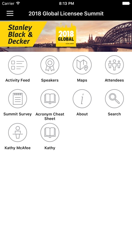 Stanley Black & Decker Events