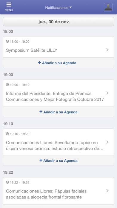 Sección Centro AEDV screenshot 4