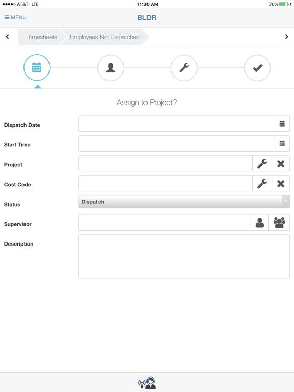 BLDR PRO iPad screenshot 3 - Business app