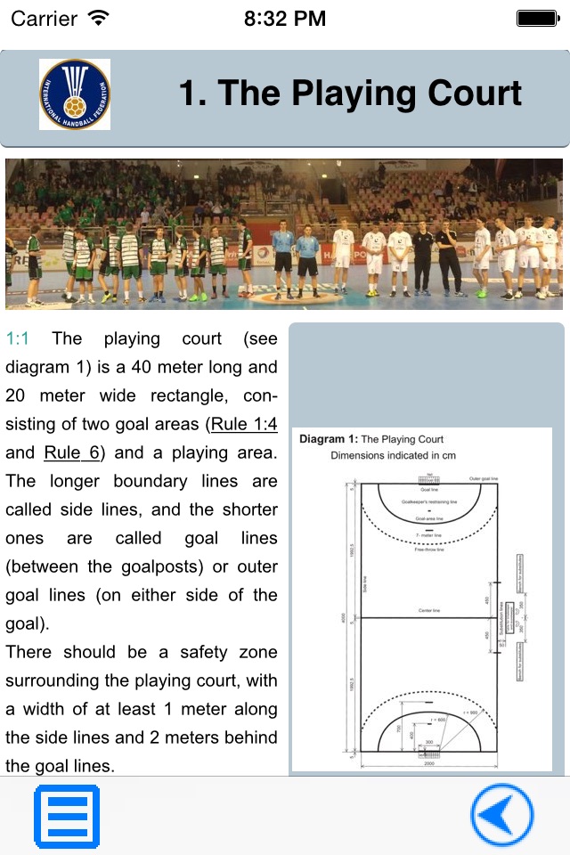 Handball Rules and Quiz screenshot 4