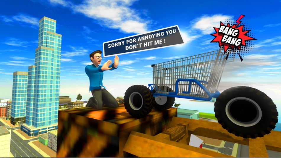 #2. Angry Trolley Simulator (iOS) 由: Muhammad Waqas