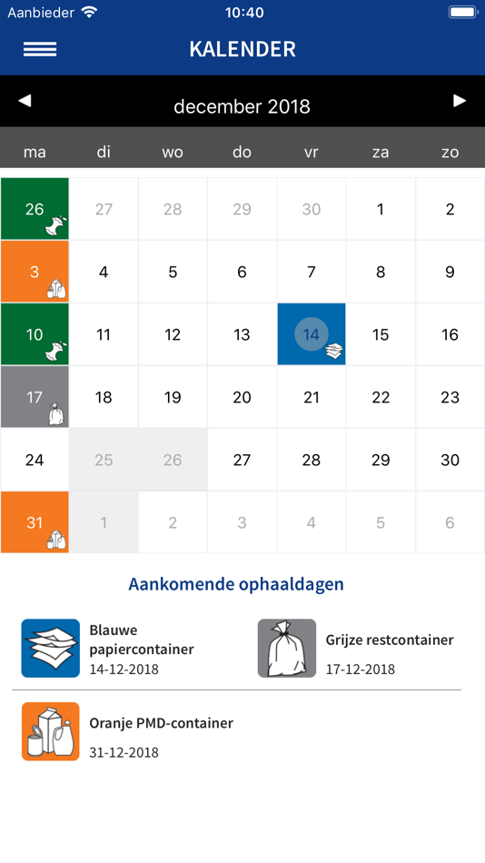#2. Hellendoorn Afval (iOS) Podle: Ximmio B.V.